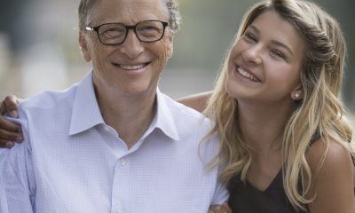 Bill Gates with Phoebe Adele Gates